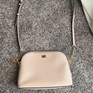 Michaels Kors light pink crossbody purse